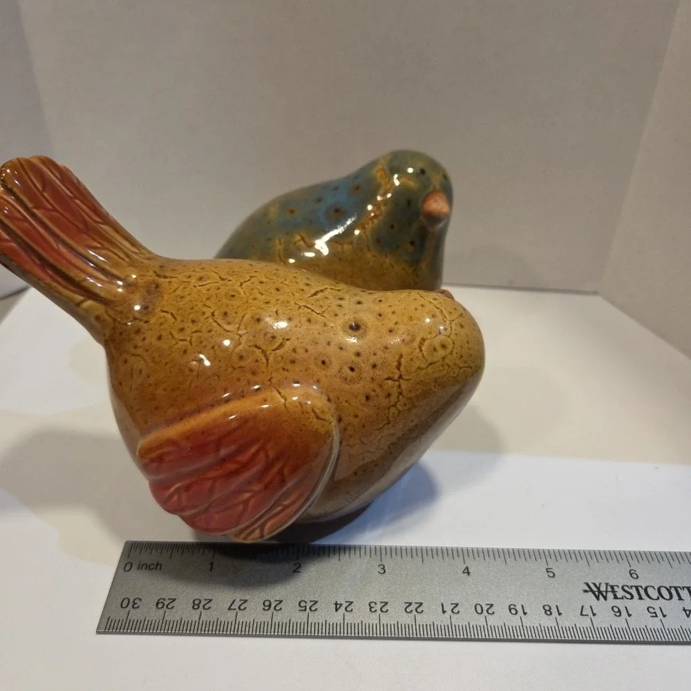 Ceramic Love Birds 3